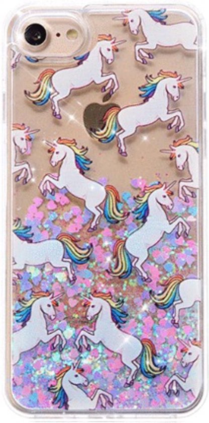 Rose kleur moordenaar Koninklijke familie iPhone 6 (6s) Cover / Telefoonhoes | Eenhoorn / Unicorn / Emoticon / Emoji  Case | Roze... | bol.com