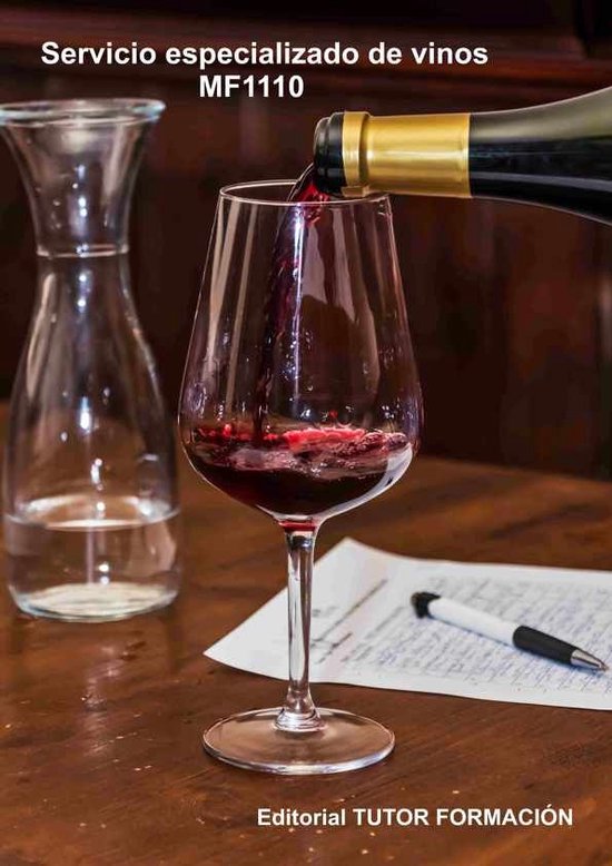 Servicio especializado de vinos. MF1110 - cover