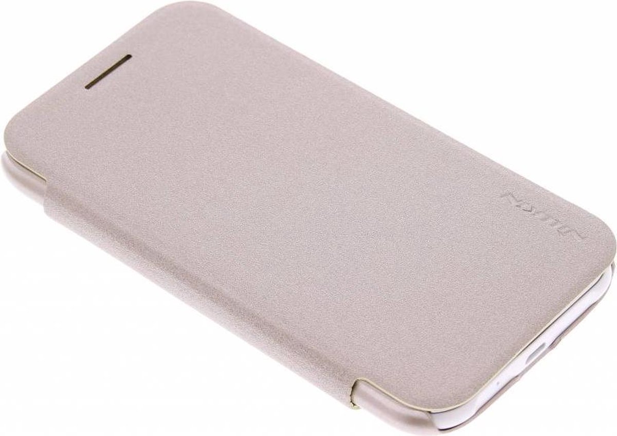 Nillkin Leather Case Samsung Galaxy J1 - Sparkle Series - Gold