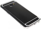 Spiegel hoesje zwart siliconen Geschikt voor Samsung Galaxy S7