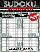 Sudoku Samurai Medium: Original Sudoku For Brain Power Vol. 10