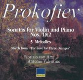 Prokofiev: Sonatas for Violin and Piano Nos. 1 & 2; 5 Melodies