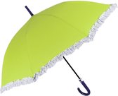 Perletti Paraplu Stippenrand Automatisch 102 Cm Groen