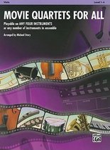 Movie Quartets for All, Viola, Level 1-4