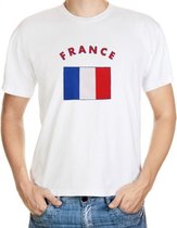 France t-shirt met vlag Xl