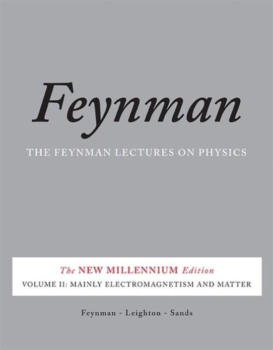 Boek cover The Feynman Lectures on Physics, Vol. II: The New Millennium Edition van Richard P. Feynman (Paperback)