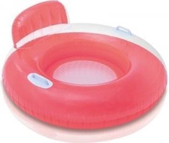 Intex Candy color lounge 102 cm roze Grote opblaasband luchtbed