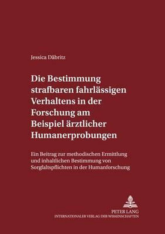 Schriften Zum Strafrecht Und Strafprozeßrecht- Die Bestimmu ... - cover