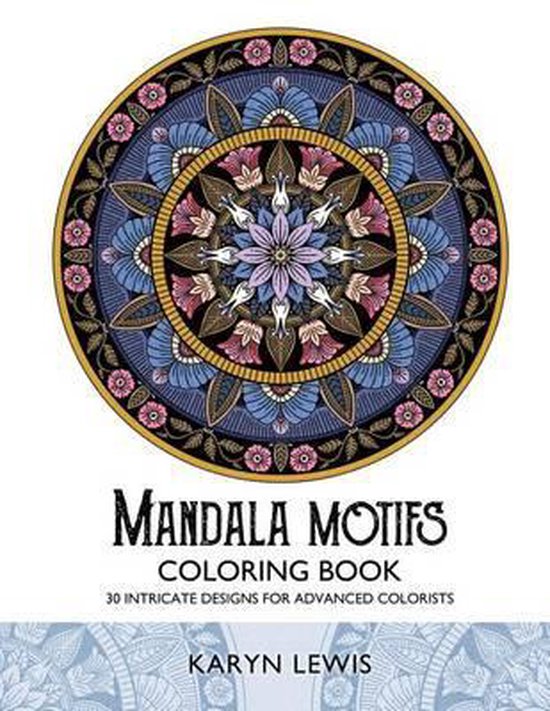 Mandala Motifs Coloring Book - cover