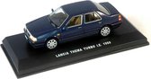 Lancia Thema Turbo I.E.1988 Donkerblauw 1:43 Edison Giocattoli