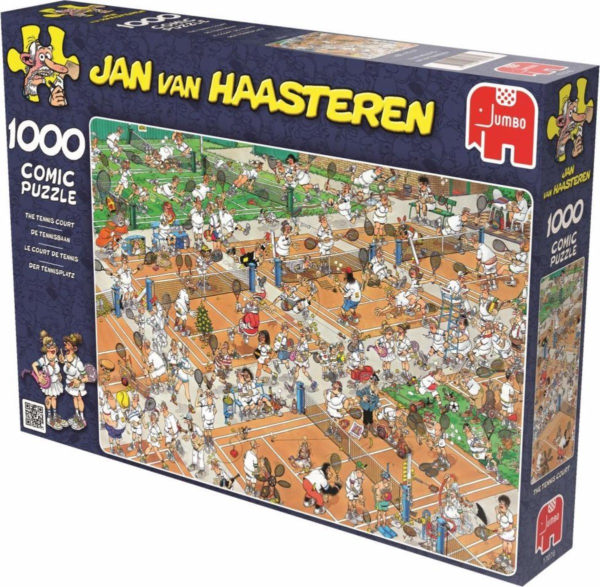 Jan van Haasteren Tennis puzzel 1000 stukjes