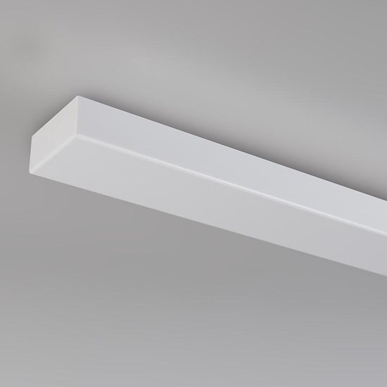 QAZQA 90 Plafondplaat lamp lichts 900 mm wit