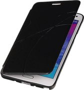 Easy Booktype hoesje Geschikt voor Samsung Galaxy Note 3 Neo N7505 Zwart