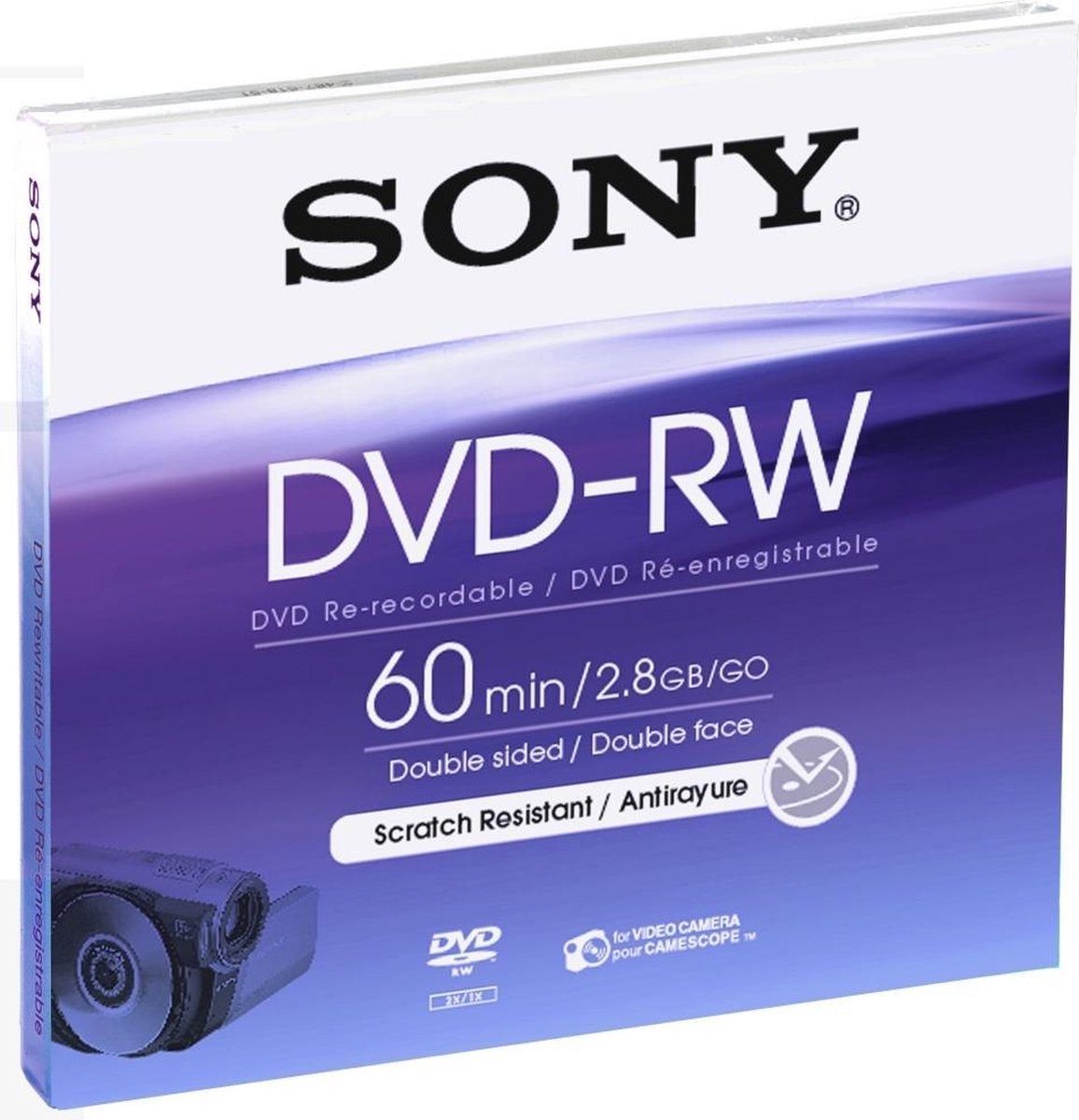 Schildknaap Alternatief Nauw Sony Mini DVD-RW 30 min. 1.4 GB/GO (1 stuk) | bol.com