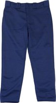 TMMG Pantalon de baseball en nylon coupe décontractée pour hommes, jambe ouverte - Bleu marine - Grand / 34