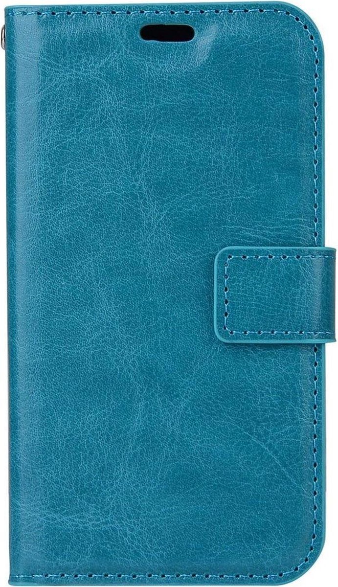 Telefoonhoes Portemonnee hoesje Geschikt voor: Samsung Galaxy Note 9 - Turquoise