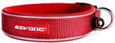 EzyDog Neo Classic Hondenhalsband - Halsband voor Honden - 39-44cm - Rood