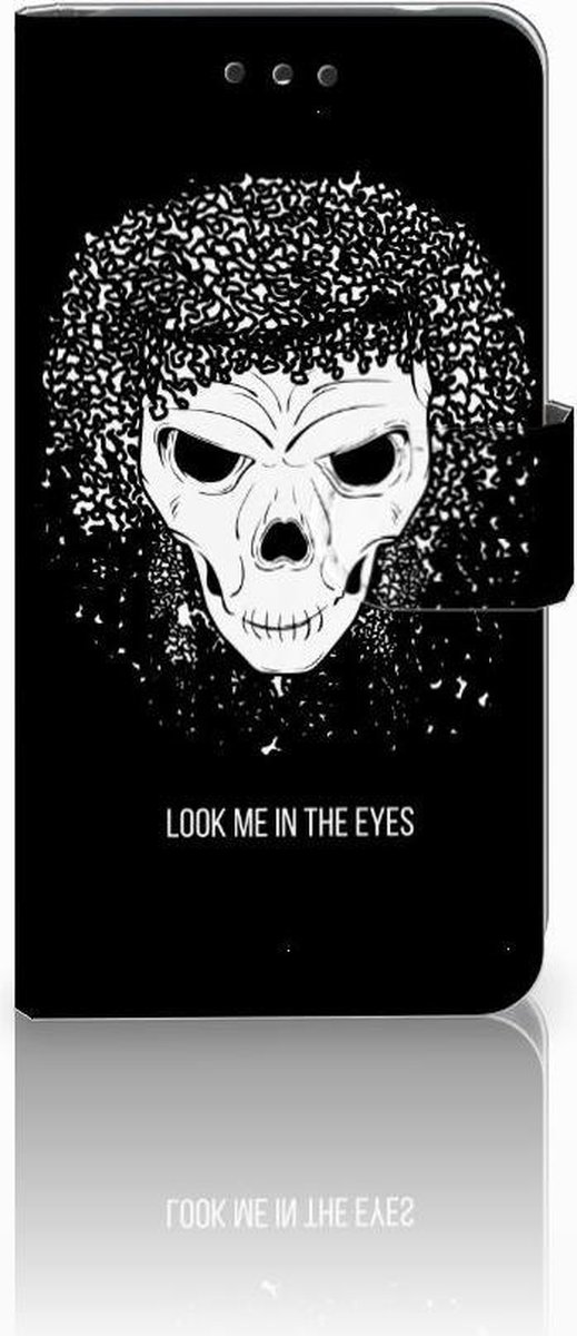 Telefoonhoesje met Naam Nokia 2 Skull Hair