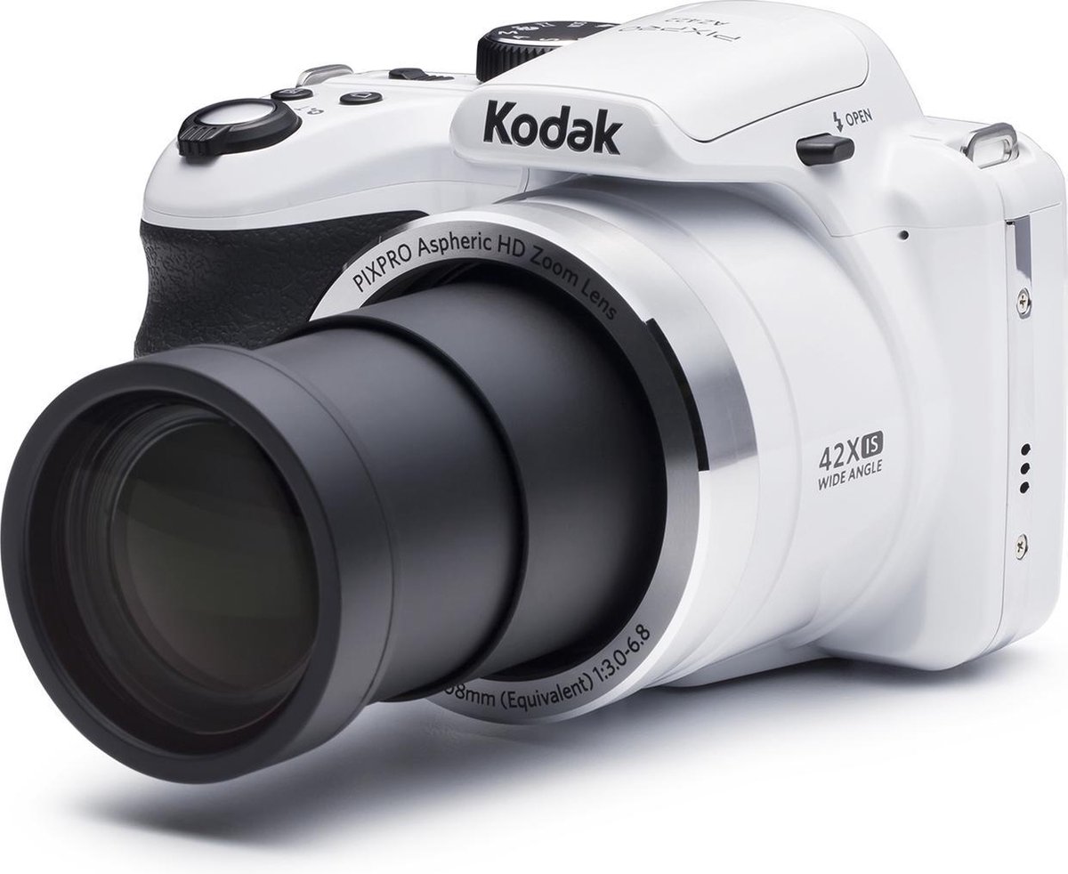 Kodak Astro Zoom AZ422 Bridge fototoestel 20 MP 1/2.3'' CCD 5152 x 3864 Pixels Wit op Prijzenvolger.com