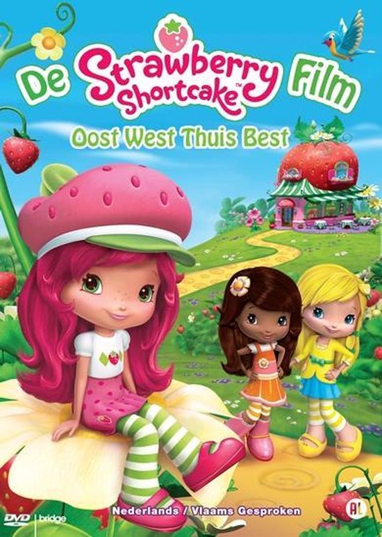 Cover van de film 'Strawberry Shortcake - De Film: Oost West Thuis Best'