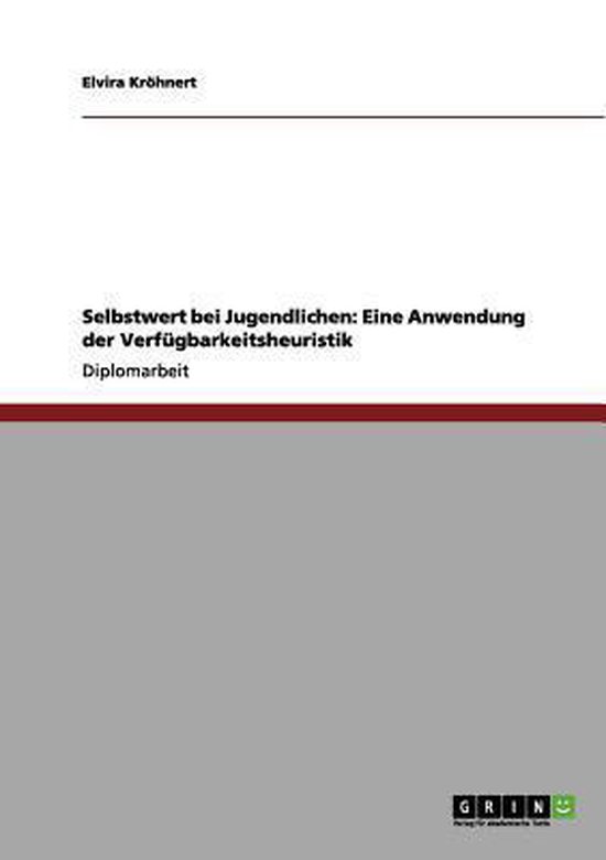 Selbstwert bei Jugendlichen - cover