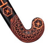 FLASH Heart hockeystick Jongens Zwart Oranje