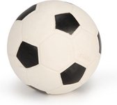 Beeztees Voetbal - Hondenspeelgoed - Zwart/Wit - 10 cm