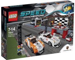 LEGO Speed Champions Porsche 911 GT Finish Line, Bouwpakket, 7 jaar, 551 stuk(s)