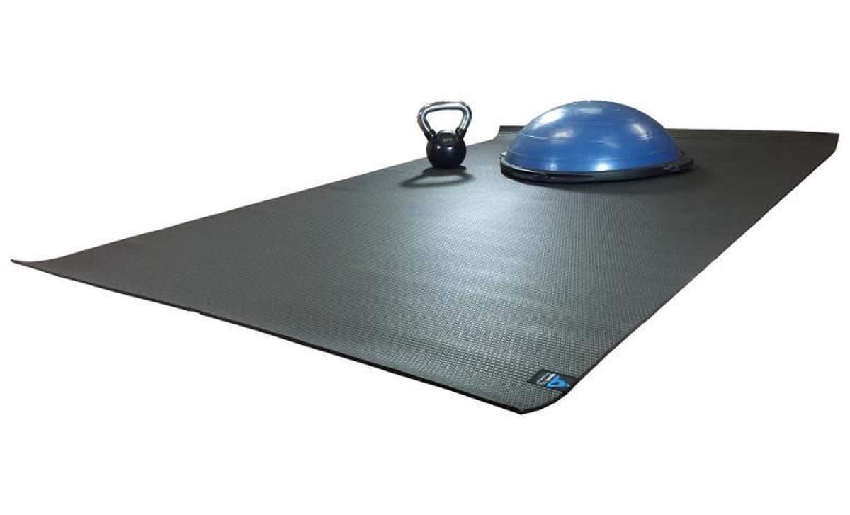 Vaderlijk Inactief Bekend Sportbay® Pro Cardio fitnessmat zwart (Extra groot) | bol.com