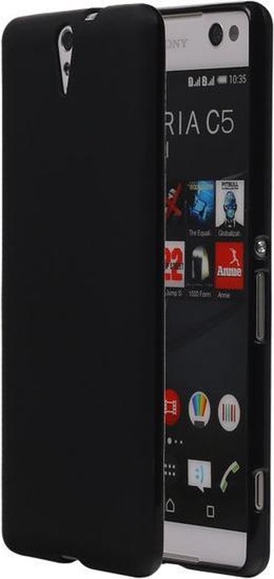De gasten Wereldrecord Guinness Book tyfoon Sony Xperia C5 Ultra TPU Hoesje Zwart | bol.com