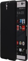 Sony Xperia C5 Ultra TPU Hoesje Zwart
