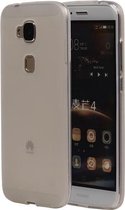 Huawei G8 TPU Hoesje Transparant Wit
