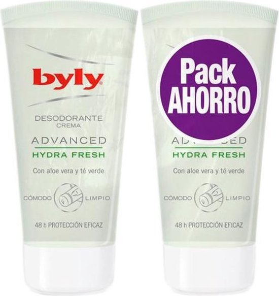 Byly Advance Fresh Deodorant Cream 2 X 50ml