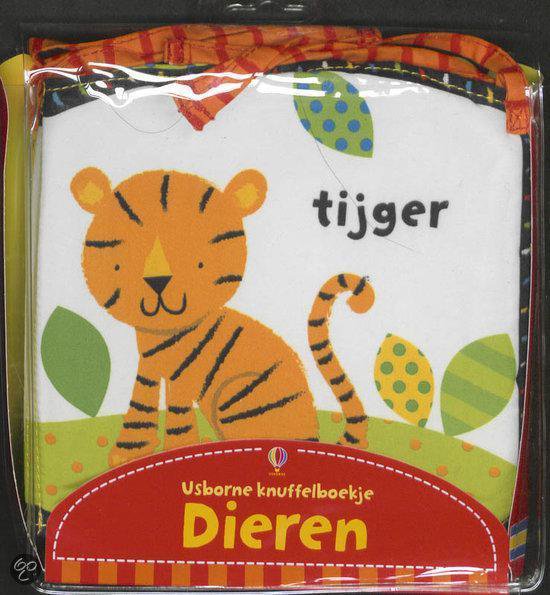 Cover van het boek 'Dieren Usborne knuffelboekje'