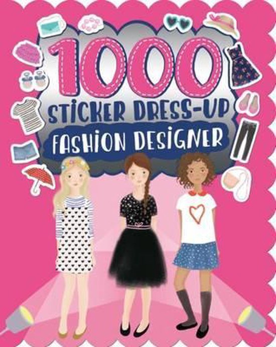 1000 Sticker DressUp Fashion Designer 9781472391667 Boeken bol