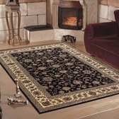 Flycarpets Marrakesh Klassiek Perzisch Vloerkleed - 160x230cm - Zwart