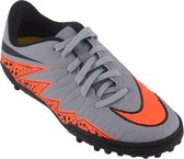 Nike Hypervenom Phelon II TF Junior - Voetbalschoenen - Unisex - Maat 37.5 - grijs/oranje/zwart