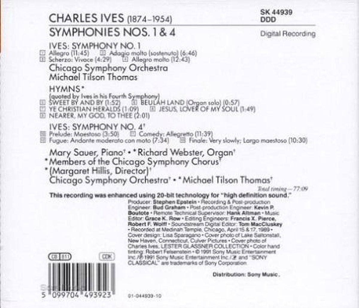 CHARLES IVES SYMPHONIES 1 4 CHICAGO SYMPHONY ORCHESTRA CHORUS charles-ives-symphonies-1-4-chicago-symphony-orchestra-chorus