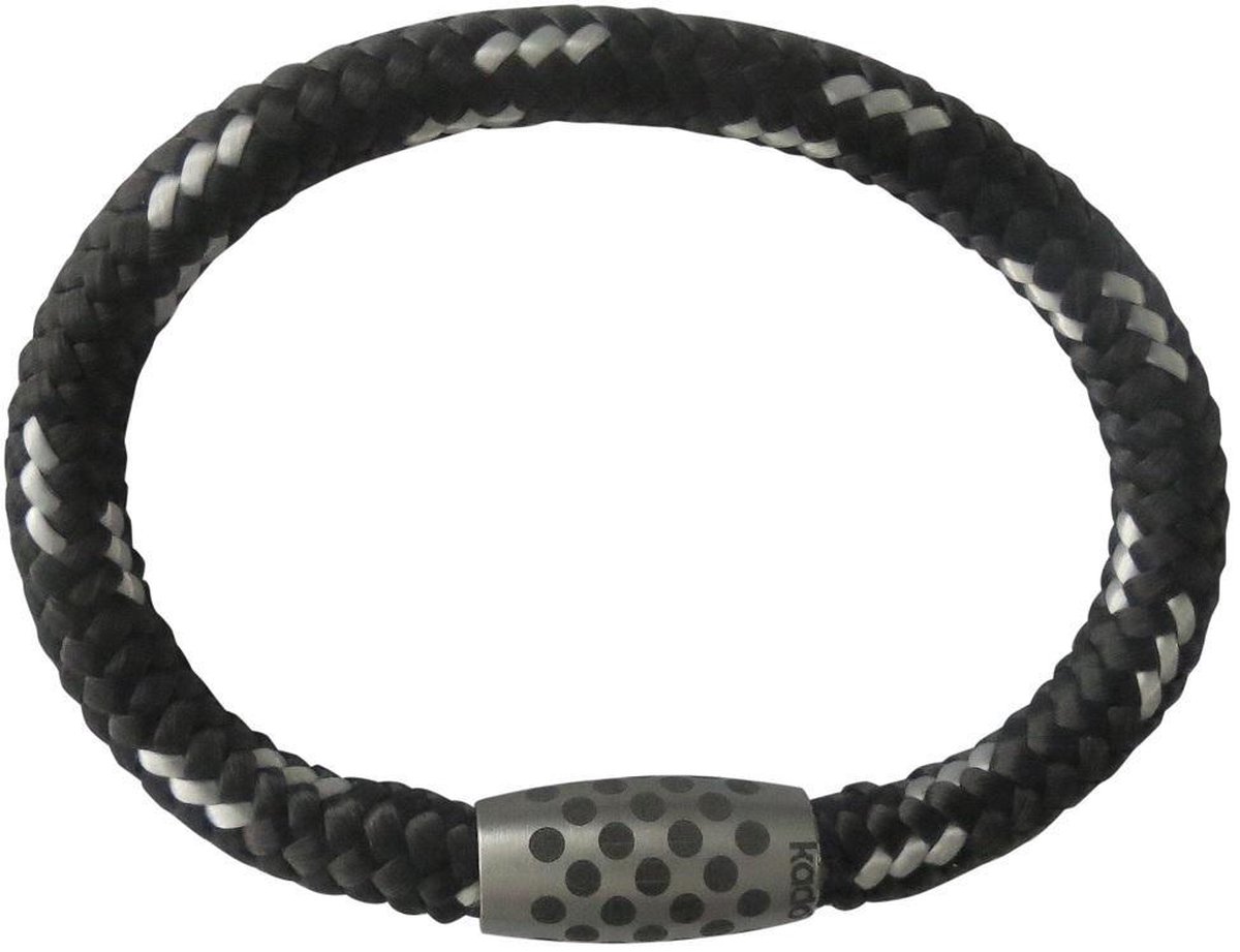 Schitterende Gevlochten Touw Armband (19 en 21 cm.) | Damesarmband | Herenarmband