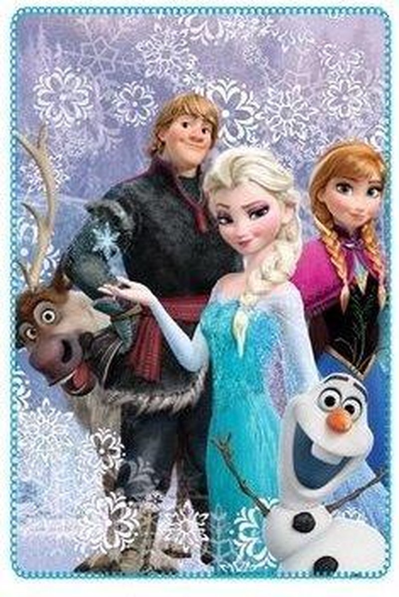 Fleece Deken - Frozen (100x150cm)Disney | bol.com