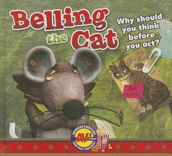 Av2 Animated Storytime Belling The Cat Aesop 9781489624314 Boeken