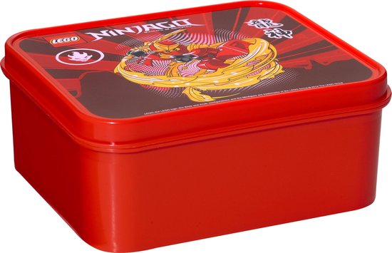 Lego Ninjago Lunchbox - Rood | bol.com