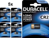 5 Stuks - Duracell CR2 EL1CR2 RLCR2 DR2R 3V Lithium batterij