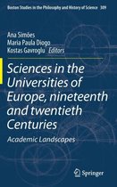 Boston Studies in the Philosophy and History of Science- Sciences in the Universities of Europe, Nineteenth and Twentieth Centuries