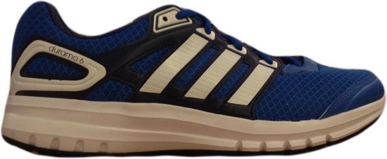 Adidas Duramo 6 Heren Hardloopschoen Blauw Wit Maat 50 5 bol