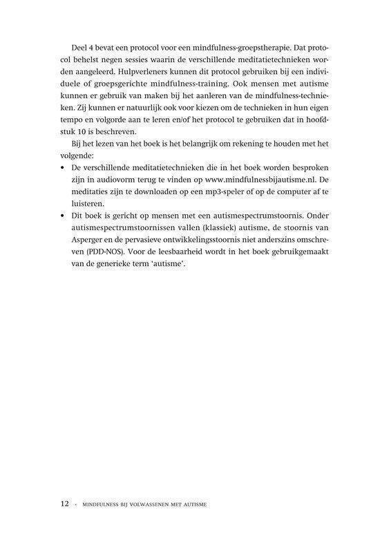 Mindfulness bij volwassenen met autisme