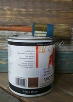Polyvine Woodstain Redwood voor binnen en buiten 1 liter