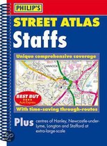 Philip's Street Atlas Staffordshire