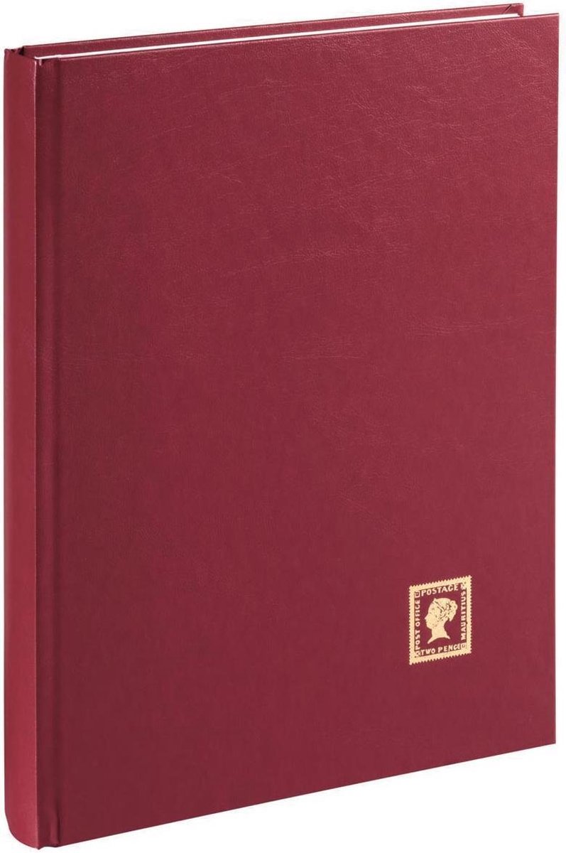 Pagna postzegelalbum, A4, 32 vel, wijnrood