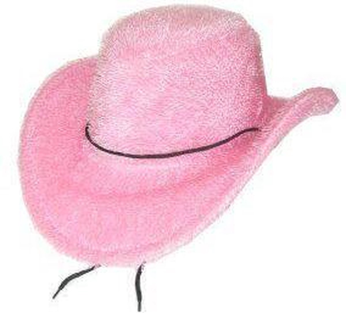 Cowboy hoed harig roze